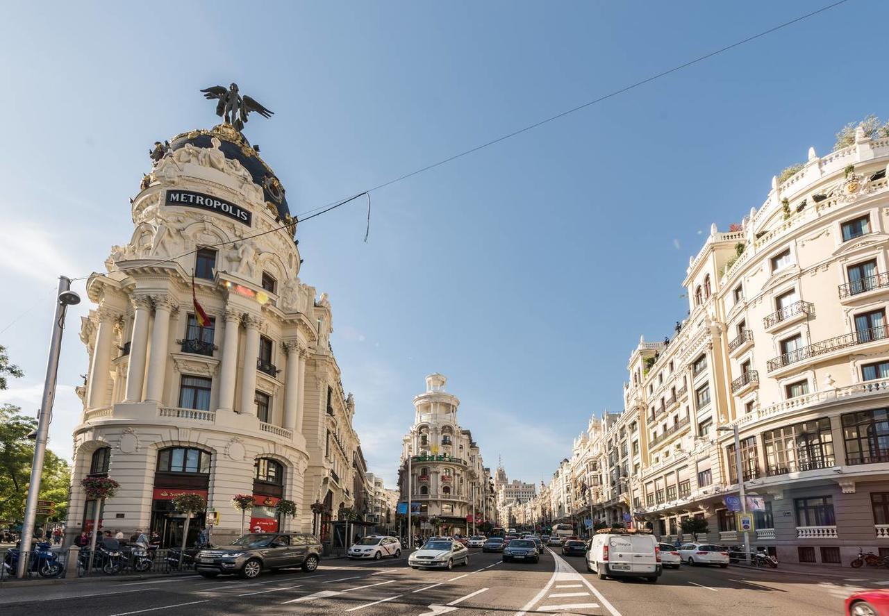 M&F Gran Via 3 Hab Apartment Madrid Ngoại thất bức ảnh