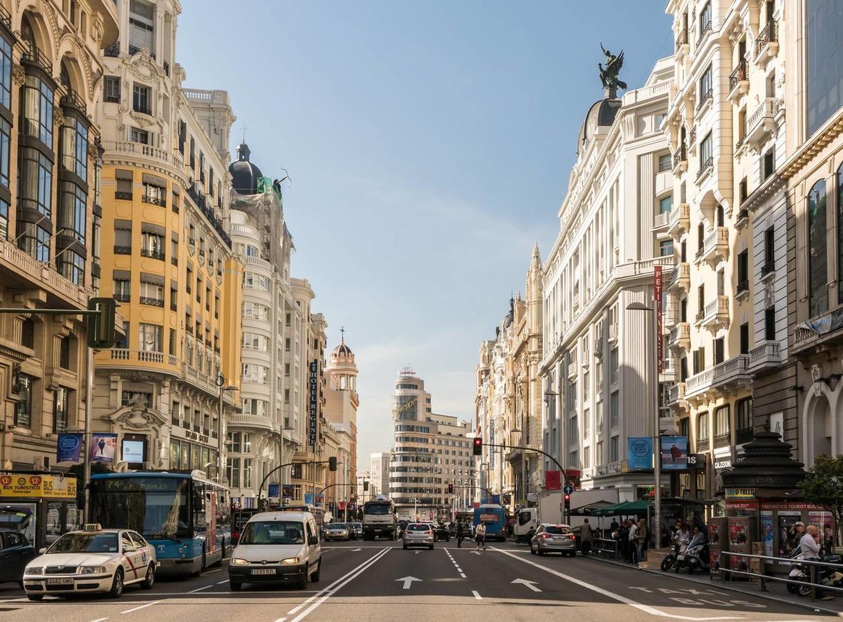 M&F Gran Via 3 Hab Apartment Madrid Ngoại thất bức ảnh